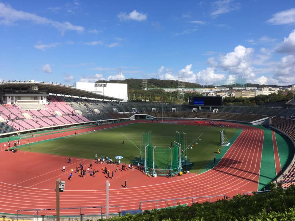 神戸市須磨区の秋桜と風景印