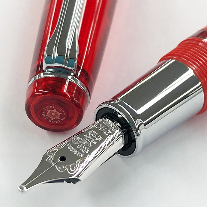 神戸市消防局×ナガサワ文具センター　限定万年筆　【KOBE 消防】プロフェッショナルギア　レアロベース　