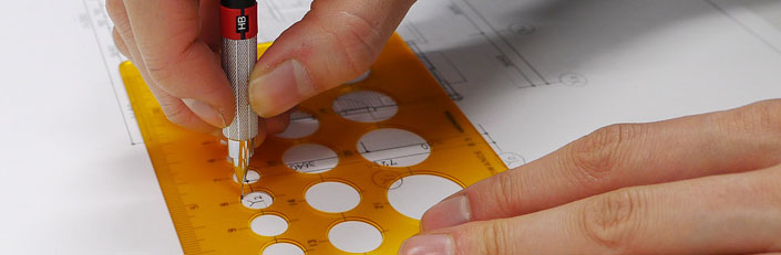 製図用テンプレートイメージ