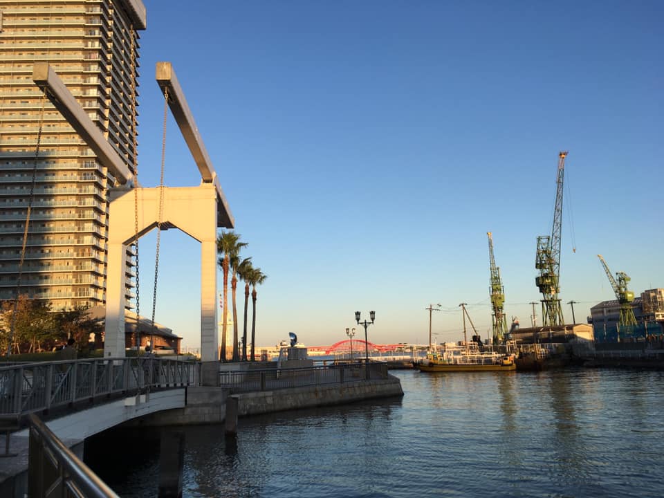 ハーバーランド跳ね橋