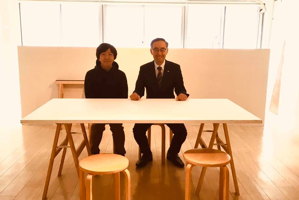 神戸情報発信基地にて