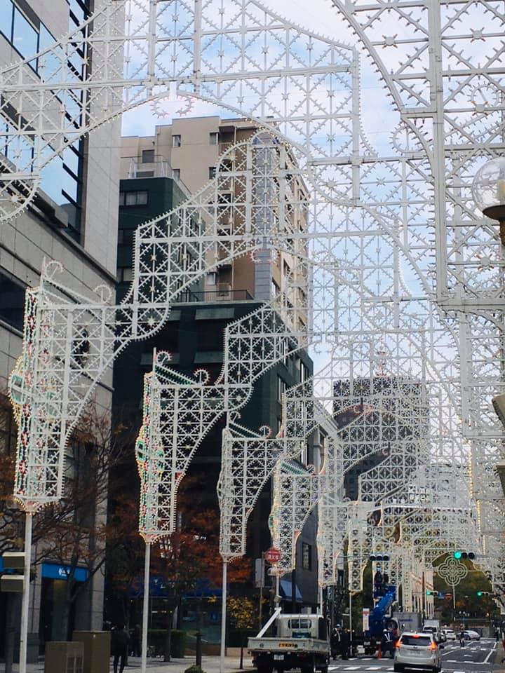 KOBE ルミナリエ 準備中