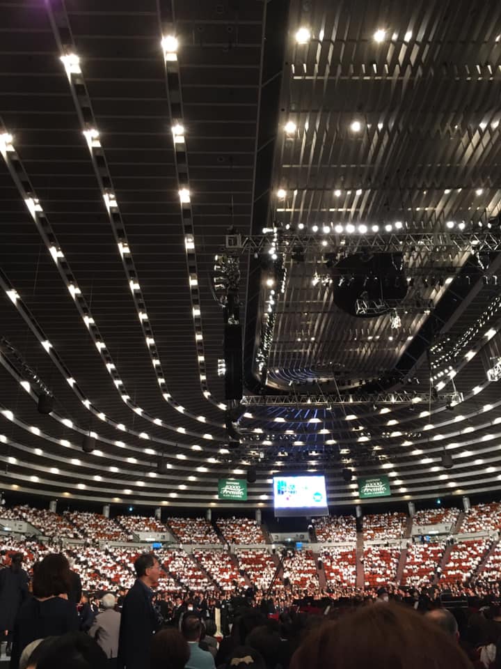 大阪城ホールにて１万人の第九