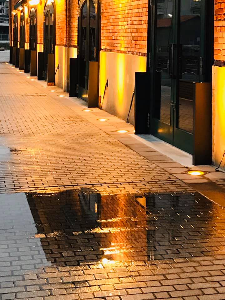 ハーバーランド神戸煉瓦倉庫にて