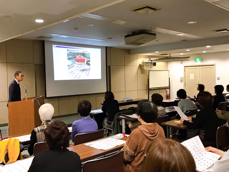 神戸婦人大学にてKobe IＮK物語開発秘話