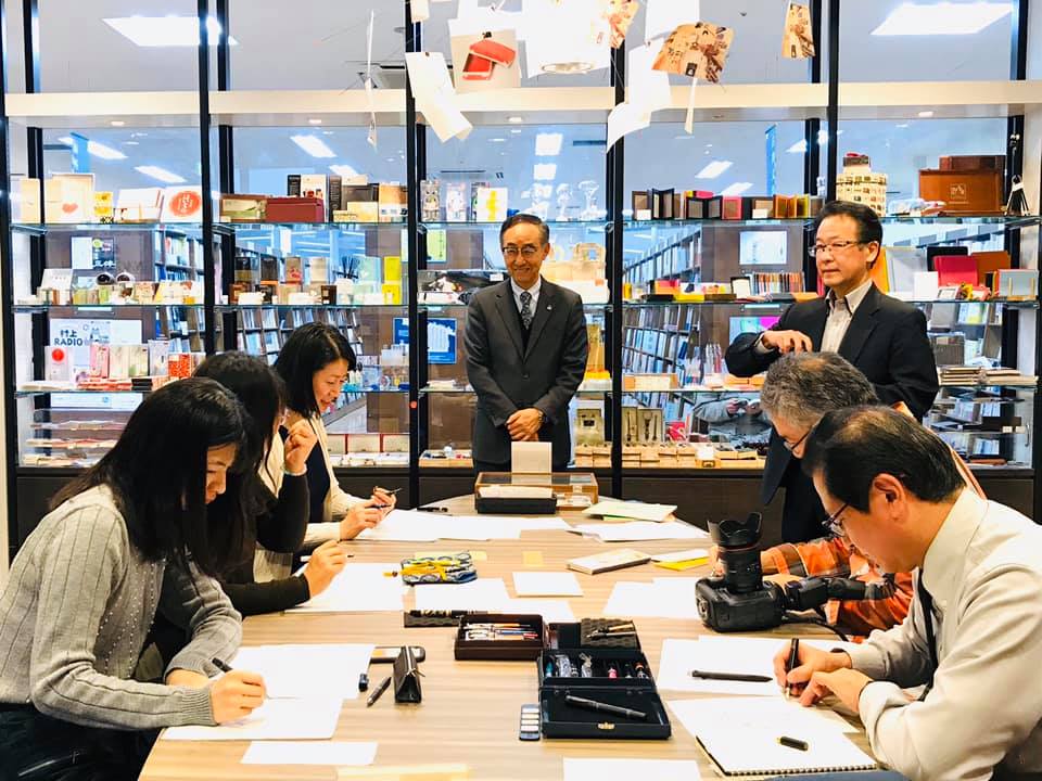 一筆箋にひと言添えて…