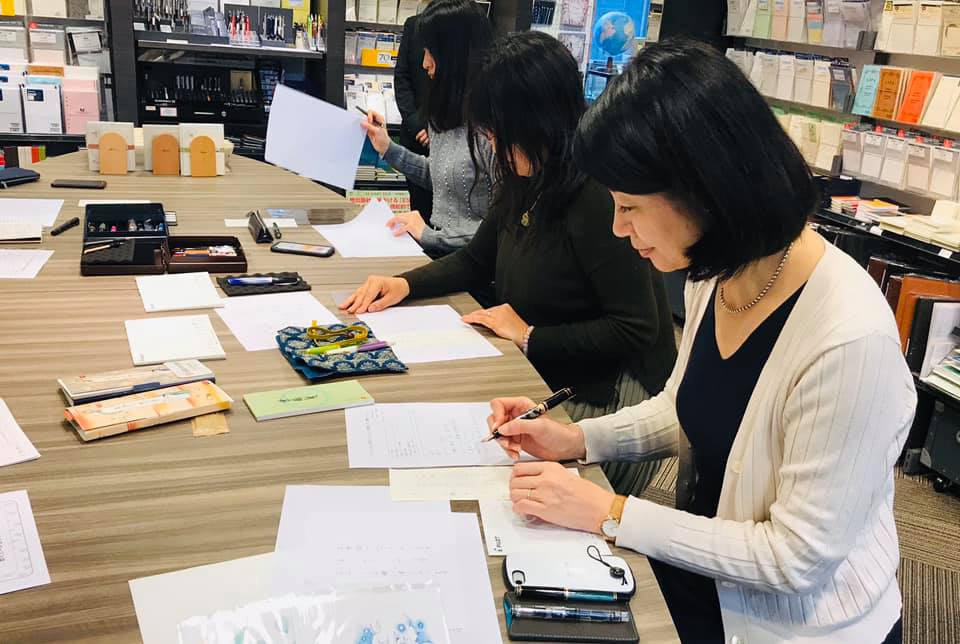 一筆箋にひと言添えて…