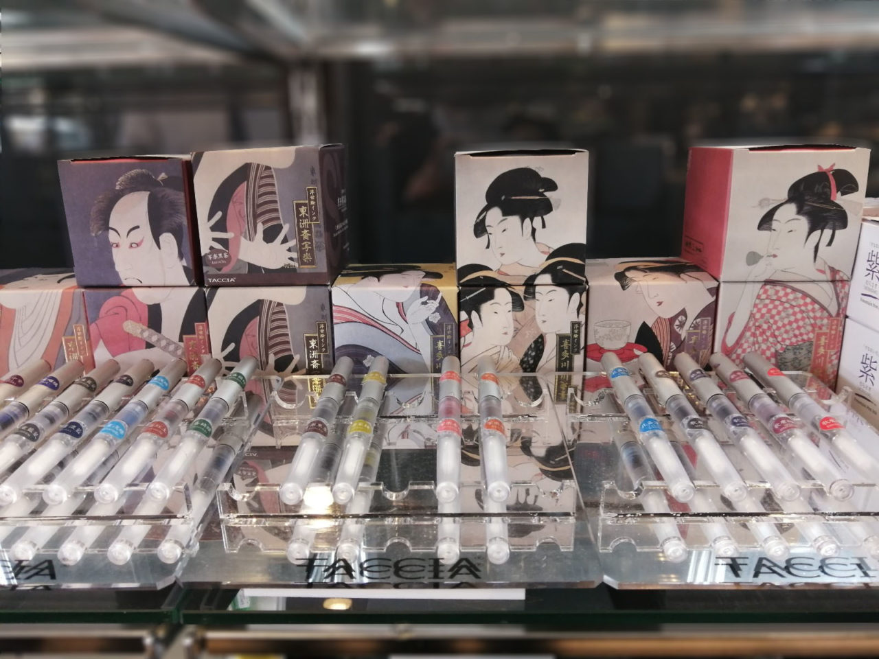 風流を万年筆で嗜む　浮世絵インク